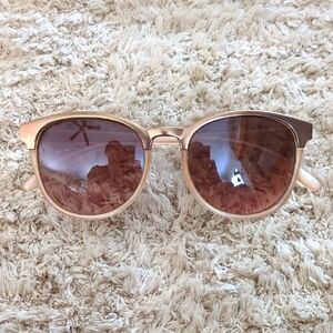 Pink Round Sunglasses
